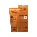 کرم ضد آفتاب رنگی مولتی پروتکشن دکتر ژیلا SPF50 فاقد چربی ۵۰ گرم