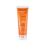 کرم ضد آفتاب رنگی SPF95 دکتر ژیلا با چربی کنترلی با استفاده از بازتابنده های معدنی و جاذبهای شیمیایی پرتوهای فرا بنفش از پوست در برابر آفتاب محافظت می کند.