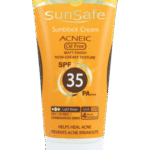 کرم ضد آفتاب رنگی فاقد چربی سان سیف SPF35