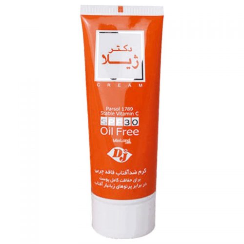 کرم ضد آفتاب رنگی فاقد چربی SPF30 دکتر ژیلا برای انواع پوست قابل استفاده می باشد. این فرآورده دارای خواص مرطوب کنندگی، ضد چروک و مات کنندگی پوست است.