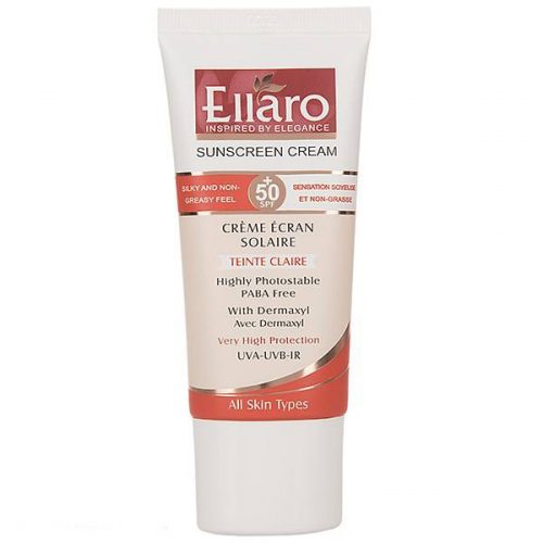 کرم ضد آفتاب SPF50 الارو مدل Teinte Claire مناسب انواع پوست