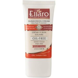 کرم ضد آفتاب فاقد چربی SPF50 الارو مدل Teinte Fonce