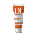 کرم ضد آفتاب بی رنگی SPF50 درمالیفت پوست خشک 40 میلی لیتر