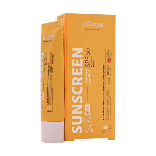 کرم ضد آفتاب رنگی سی گل SPF60 فاقد چربی