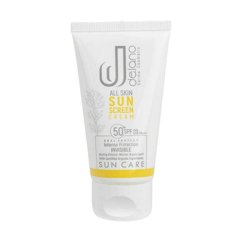 063342bcde62dc21ddd1252ef90b30de687a248d_1613601911 کرم ضد آفتاب بی رنگ SPF50 دلانو مناسب انواع پوست