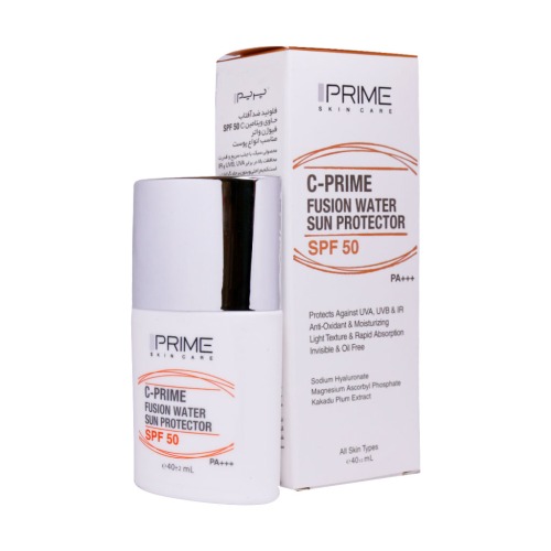 فلوئید ضد آفتاب SPF۵۰ فیوژن واتر پرایم