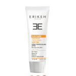 کرم ضد آفتاب رنگی SPF50 اریکه مناسب پوست خشک و نرمال بدون بر جای گذاشتن حس چربی روی پوست، از آن در برابر اشعه مضر خورشید محافظت می‌کند.