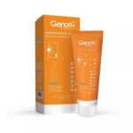 کرم ضد آفتاب بی رنگ SPF50 ژنوبایوتیک مناسب پوست چرب