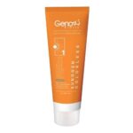کرم ضد آفتاب بی رنگ SPF50 ژنوبایوتیک مناسب پوست چرب