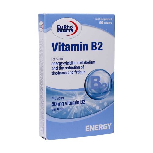 EuRhoVital-Vitamin-B2-60-tablet قرص ویتامین B۲ یوروویتال