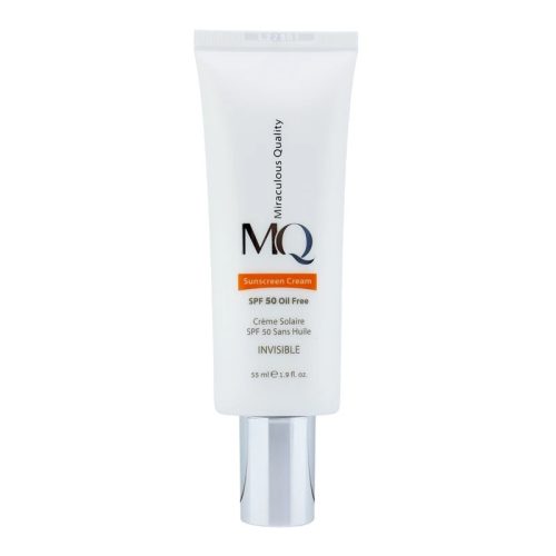 کرم ضد آفتاب فاقد چربی بی رنگ SPF50 ام کیو