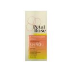 کرم ضد آفتاب بدون رنگ پتال رز با SPF 90 پوست خشک 50ml