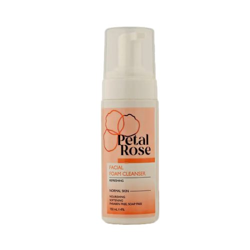 Petal rose face wash foam for normal skin 150 ml فوم شستشو پوست نرمال پتال رز