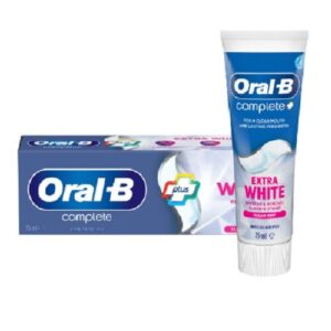 خمیر دندان اورال بی کامپلت مدل plus extra white new حجم 75 میلی لیتر