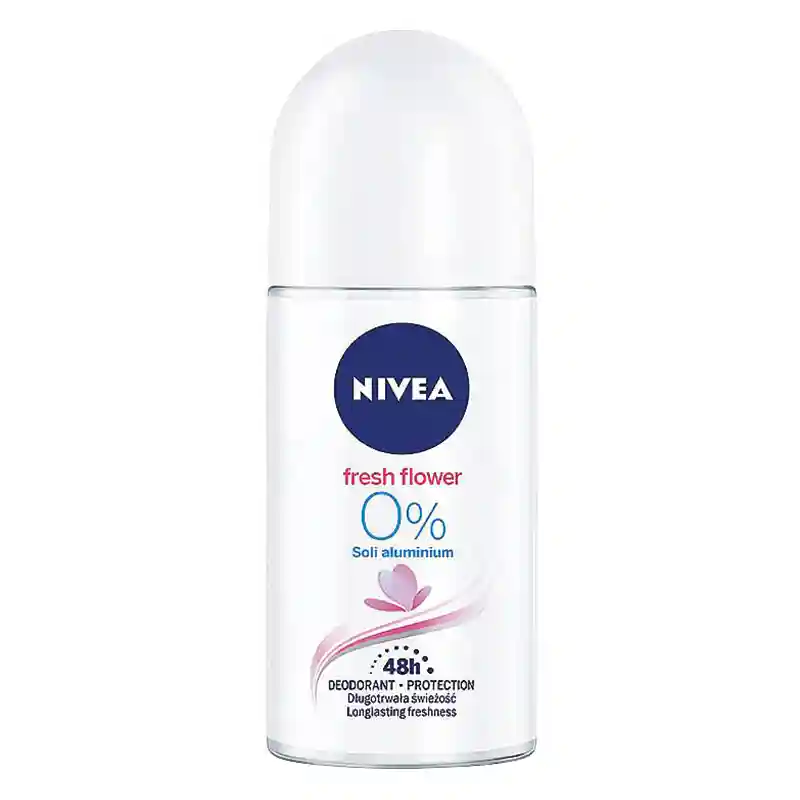 Nivea Fresh Flower Roll on 50ml مام رول ضد تعریق نیواNIVEA مدل فرش فلاور حجم 50 میلی لیتر - Image 1