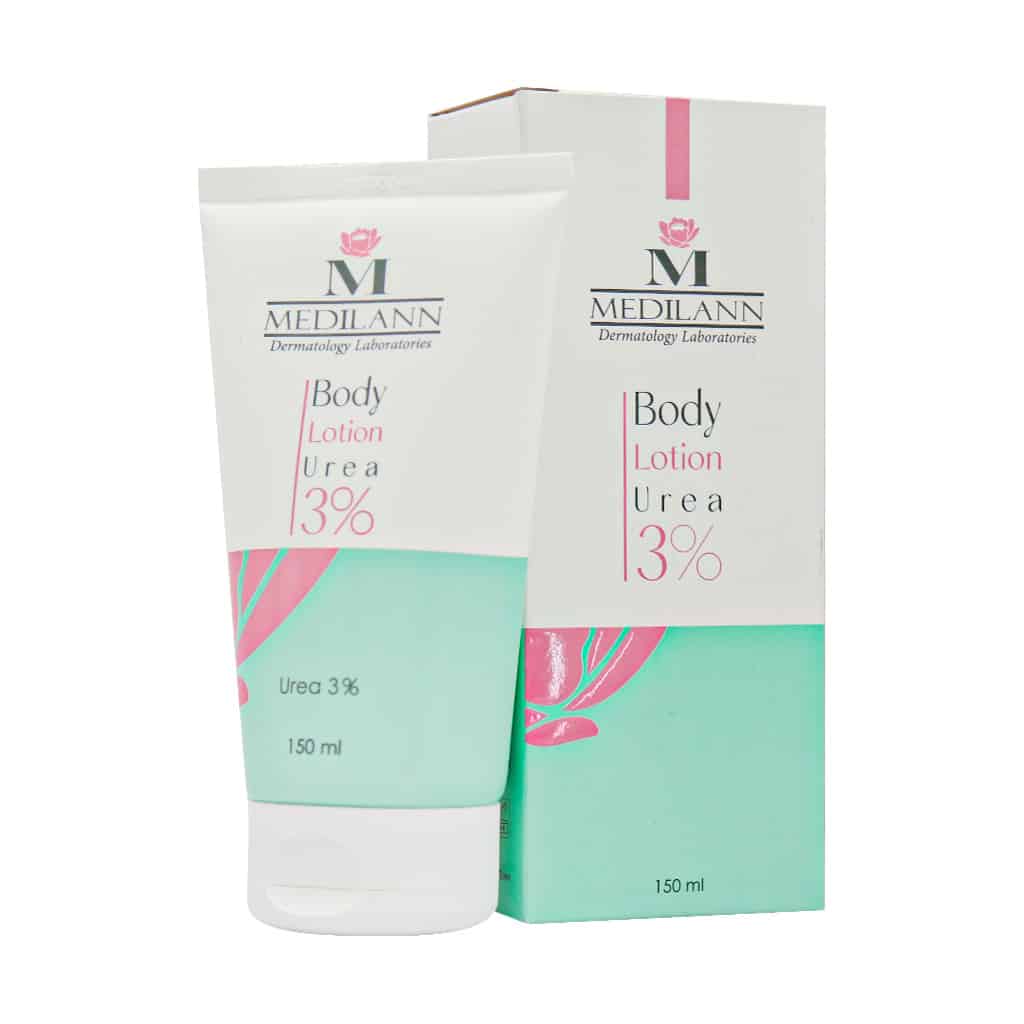 Medilann-Body-Lotion-All-Skins-۱۵۰ لوسیون بدن مدیلن مناسب انواع پوست ۱۵۰ میلی لیتر