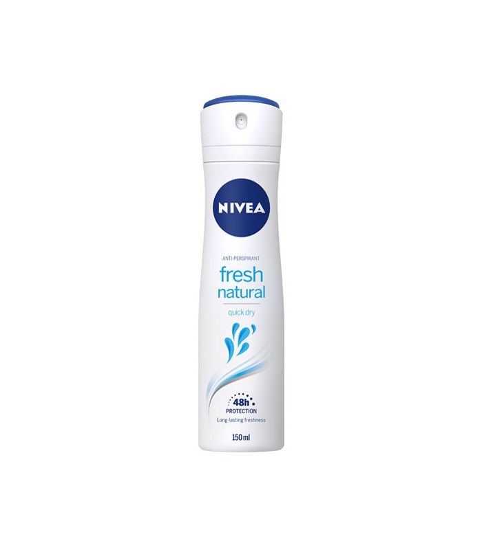 Nivea Fresh Natural Body Spray اسپری بدن زنانه 150 میلی لیتر نیوآ Fresh Natural
