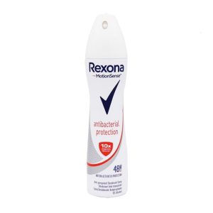 اسپری بدن زنانه رکسونا مدل antibacterial protection حجم 200 میلی لیتر