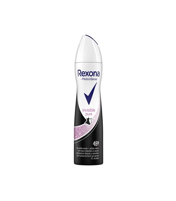 Rexona Invisible Pure Body Spray اسپری بدن زنانه 200 میلی لیتر رکسونا Invisible Pure