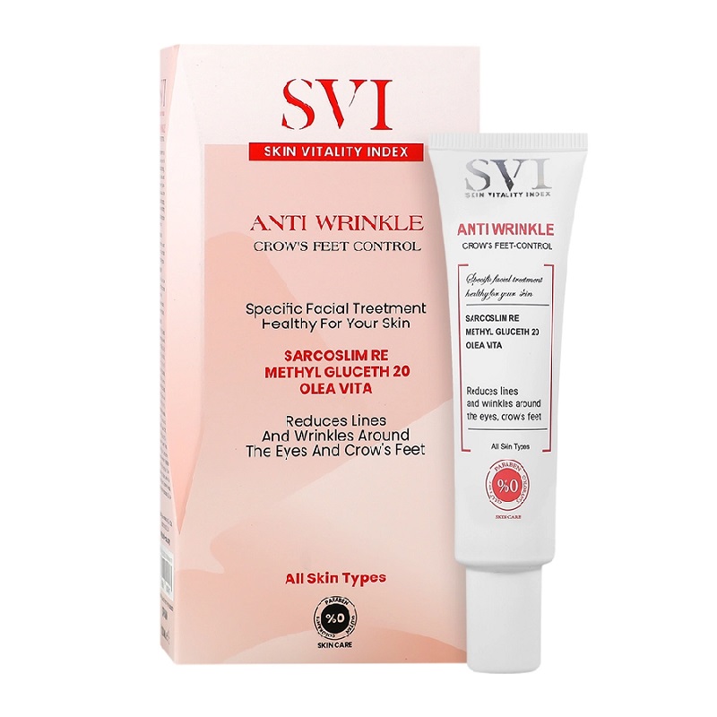 Svi Anti Wrinkl Eye Contur 20 ml کرم ضد چروک دور چشم اس وی آی