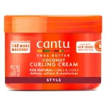 کرم موی فر کننده کنتو نارگیل و شی باتر (Cantu Coconut Curling Cream) | اصل آمریکا