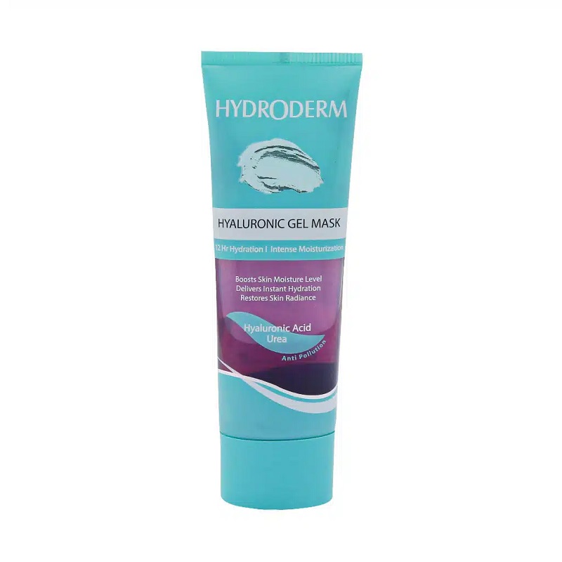 Hydroderm Hyaluronic Gel Mask 100 gr ماسک ژلی آبرسان قوی و مرطوب کننده پوست هیدرودرم 100 گرم