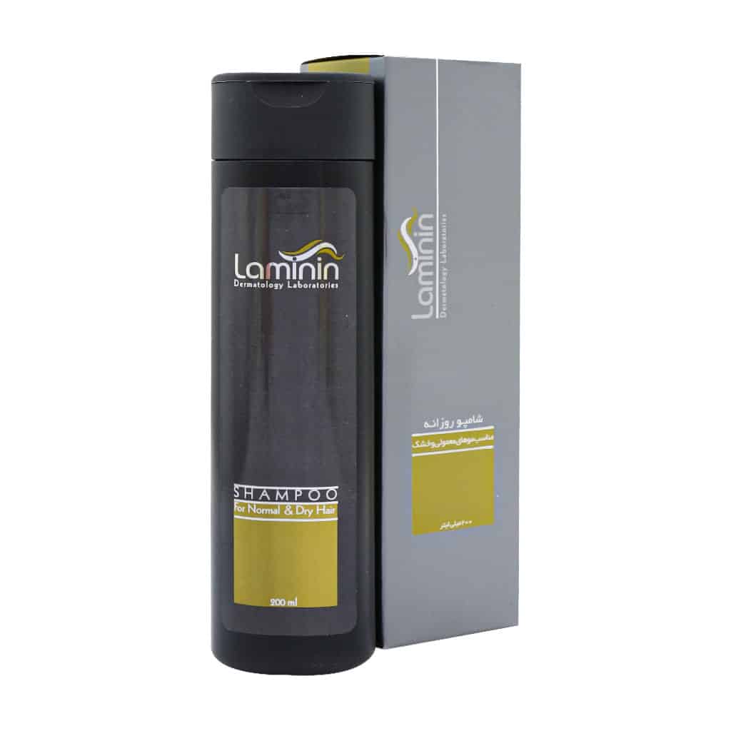 Laminin Daily Shampoo For Normal To Dry Hair 200 ml شامپو روزانه لامینین مناسب موهای معمولی تا خشک ۲۰۰ میلی لیتر